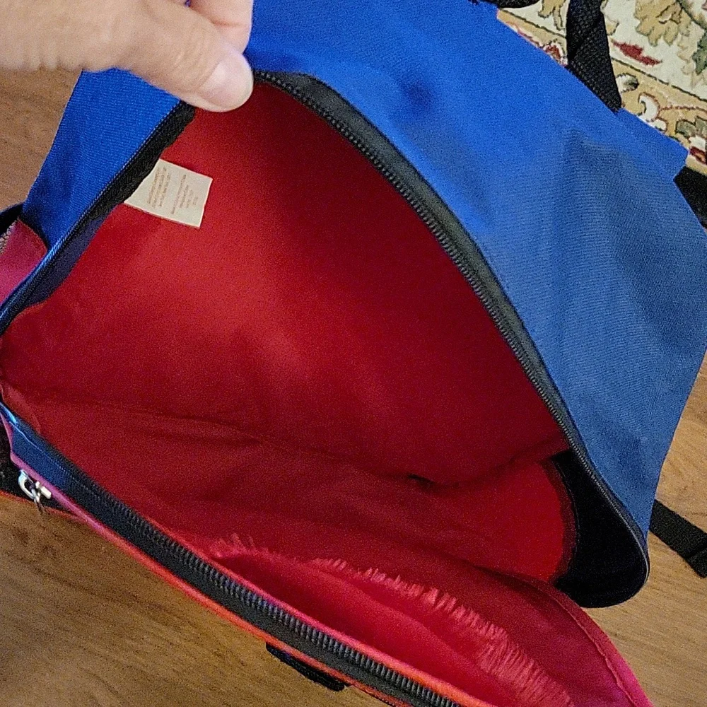 Marvel Spider-Man red blue backpack 12x16x5